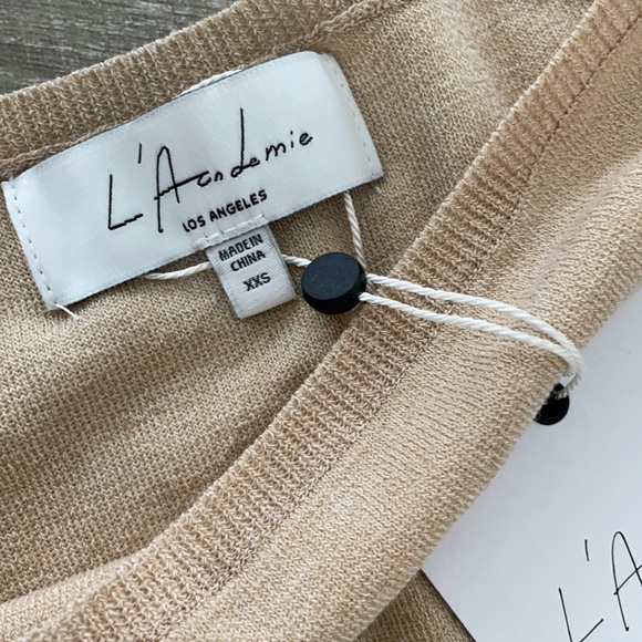 NEW L’academie Milan maxi sweater dress XXS - Picture 8 of 8